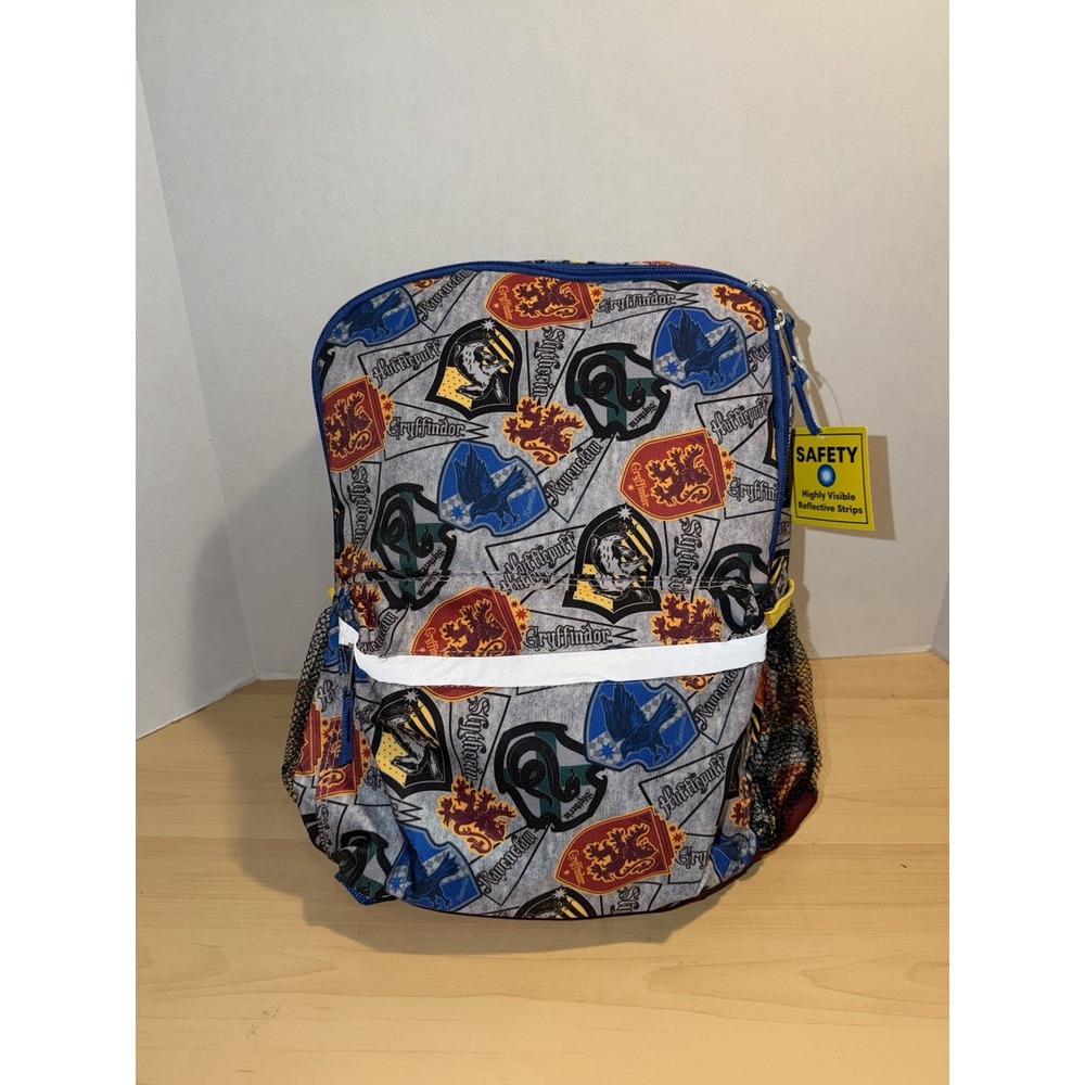 Harry Potter Accessory Innovations Backpack Hogwarts Houses Crest -New With Tags